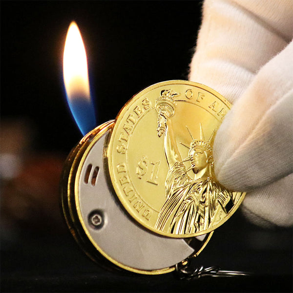 coin cigarette lighter Presidential Coin Lighter