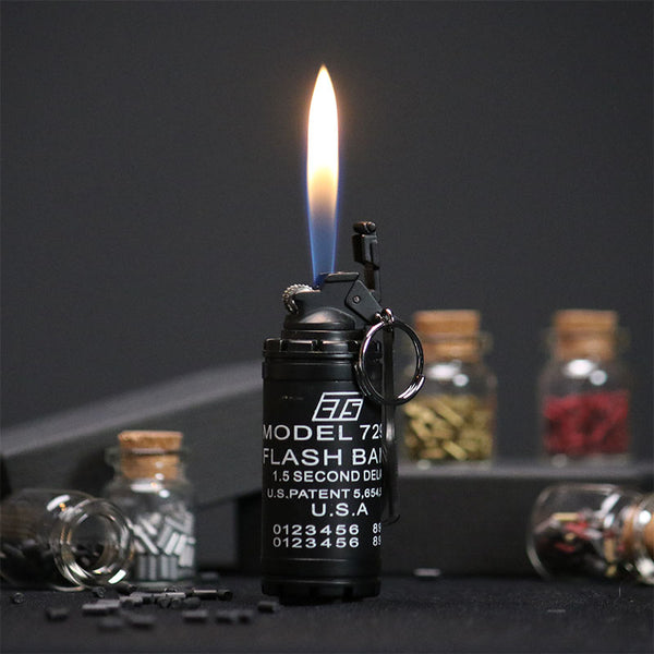 Lancer Tactical Flash Bang Grenade Dummy, Black | Airsoft